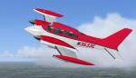 FSX Cessna 310 red and white N3533C Textures